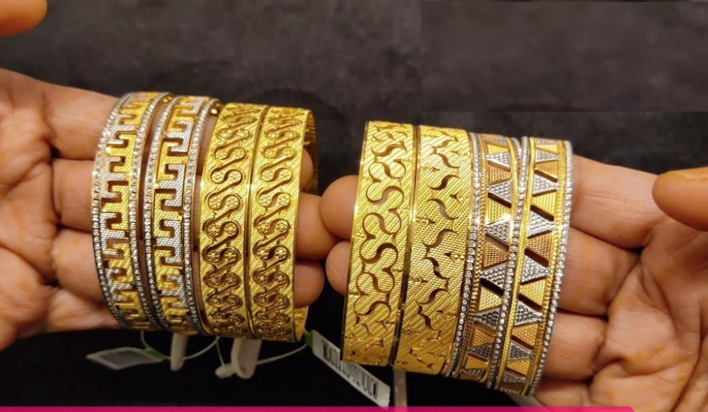  Latest Gold Bangle Designs Catalogue| Latest Gold Bangles Design 2022