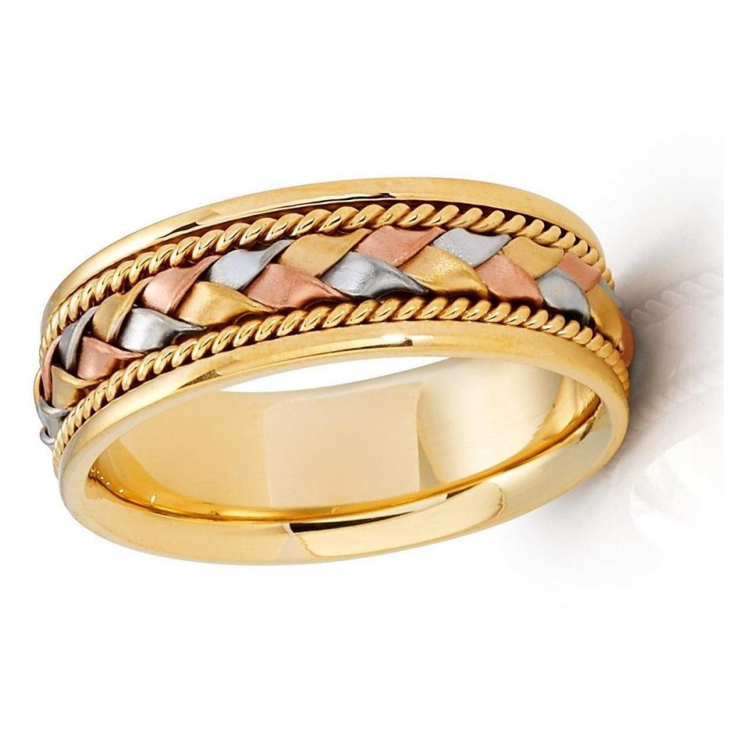 Three Tone Rings/Tri Color Gold Ring Designs/Tri Tone Engagement Rings Design