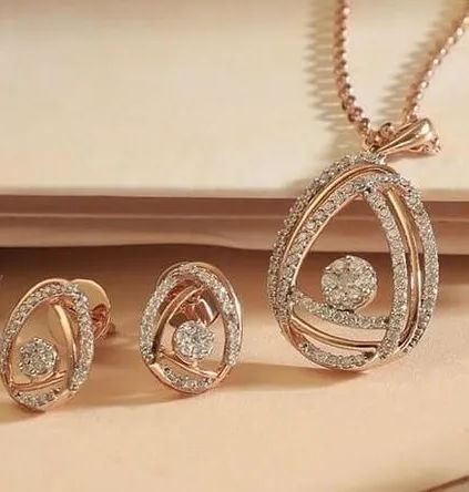 Diamond Pendant Designs| Diamond Pendant set