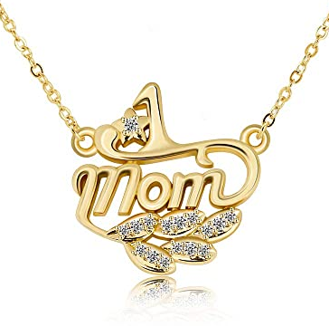 Mom Pendant Gold