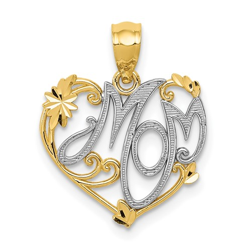 Mom Pendant Gold