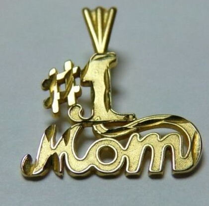 Mom Pendant Gold
