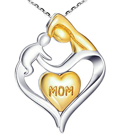 Mom Pendant Gold