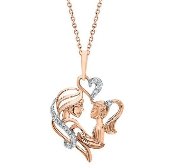 Mom Pendant Gold