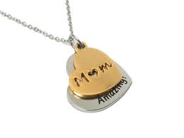 Mom Pendant Gold
