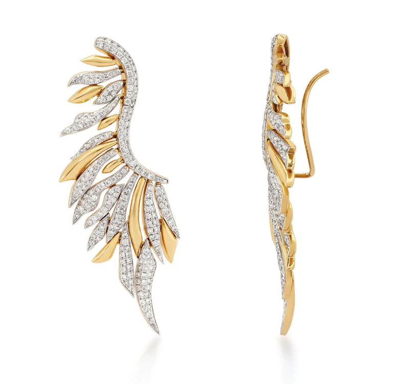 Cuff Earrings Gold/Ear Cuff Earrings