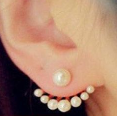 Latest Ear Jacket Earring Designs Gold