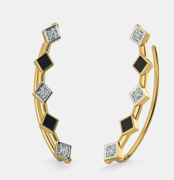 Cuff Earrings Gold/Ear Cuff Earrings
