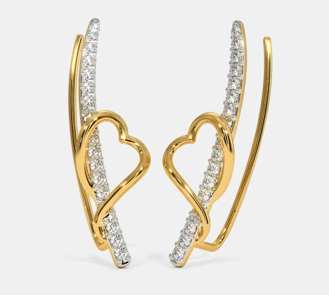 Cuff Earrings Gold/Ear Cuff Earrings