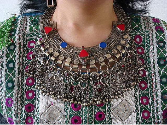 Antique Silver Oxidized Necklace | Tribal Necklace Designs | Afghani Tribal Jewellery