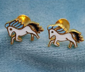 Kids Earrings Gold