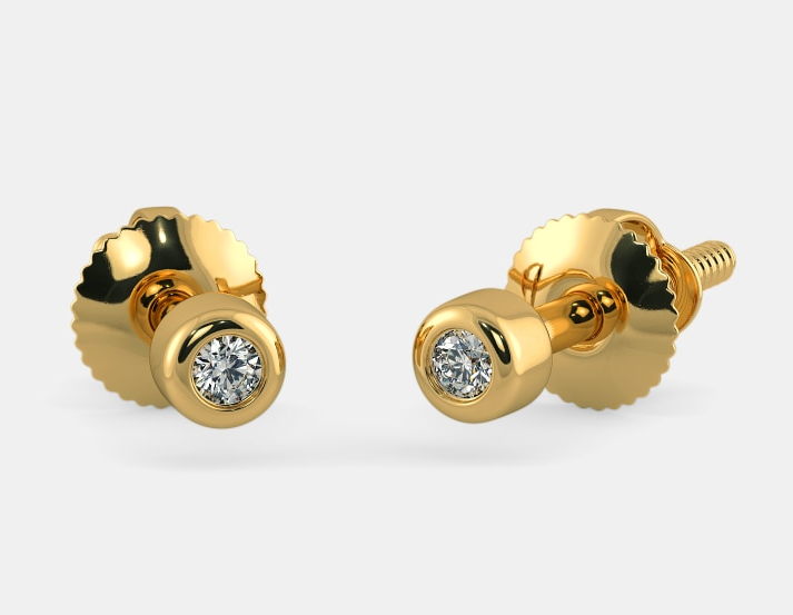 Kids Earrings Gold