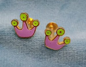 Kids Earrings Gold