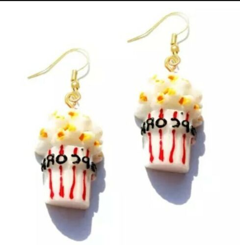 Kids Earrings Gold |Food Earrings