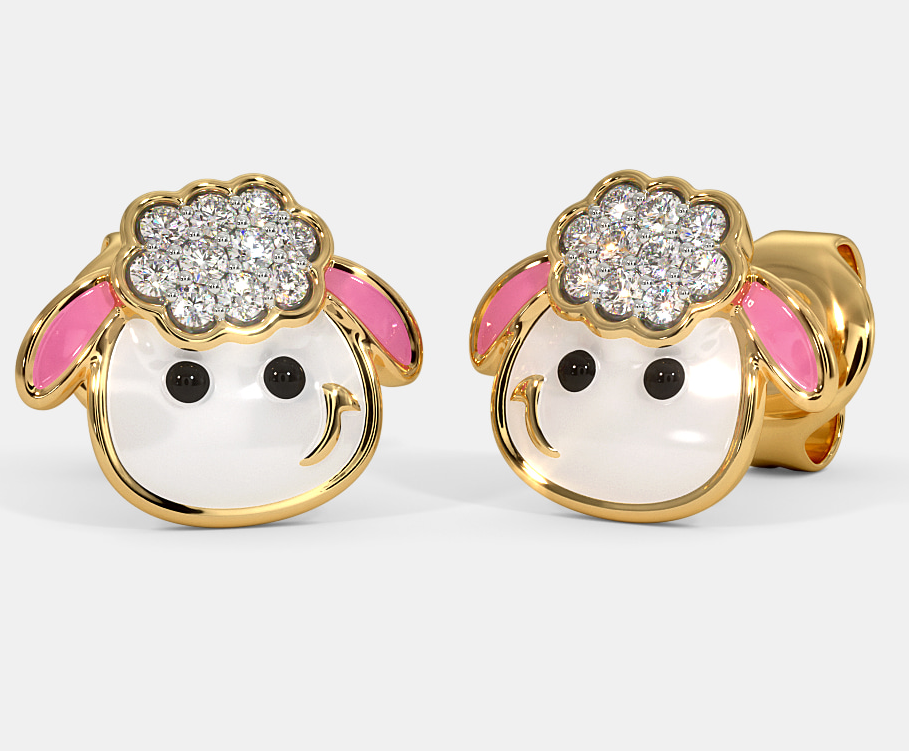 Kids Earrings Gold