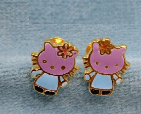 Kids Earrings Gold