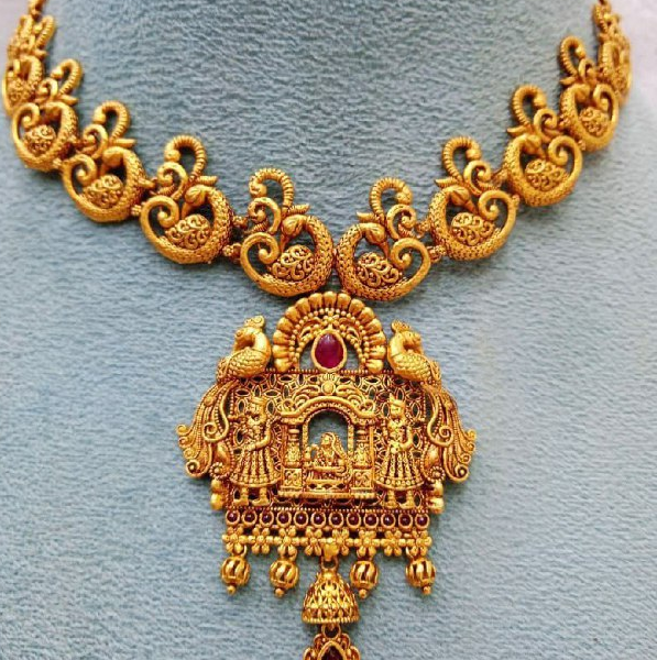 Gold necklace on sale designs 40 grams