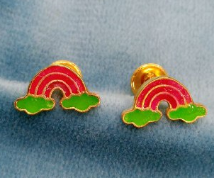 Kids Earrings Gold
