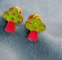 Kids Earrings Gold