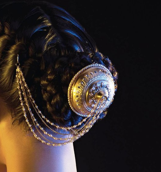 Hair Bun Jewellery |Bridal hairdo