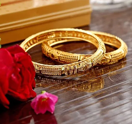 1 gram gold bracelet for ladies