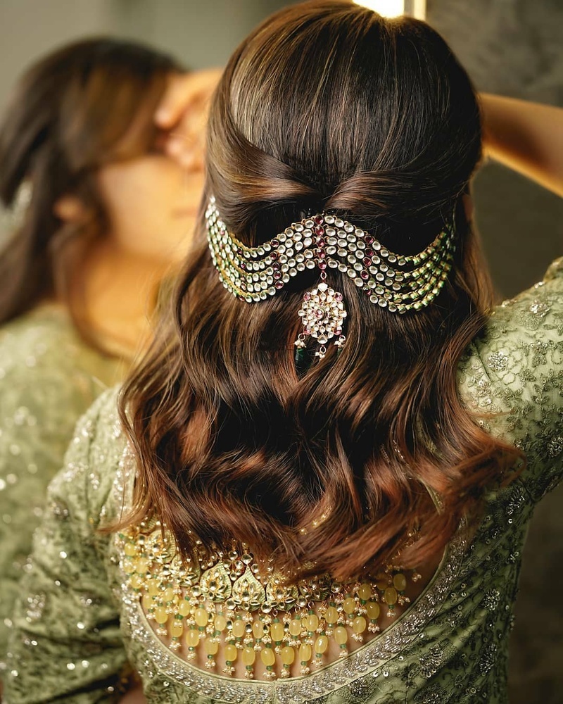 Hair Jewellery |Bridal hairdo