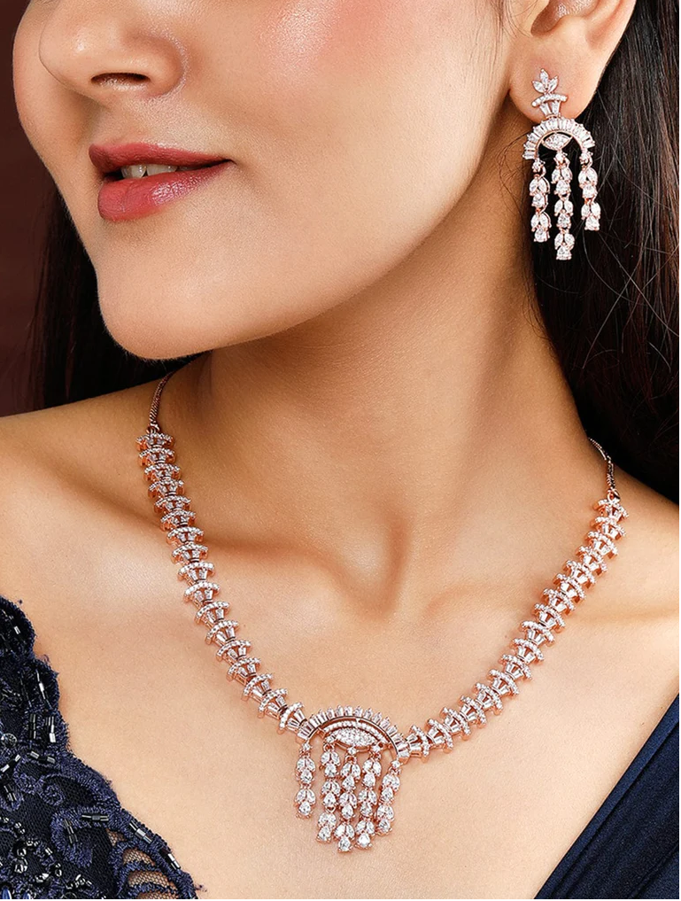 American Diamond Necklace