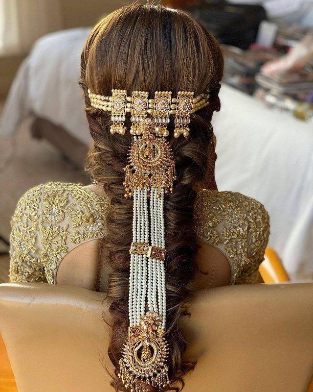 Hair Jewellery |Bridal hairdo