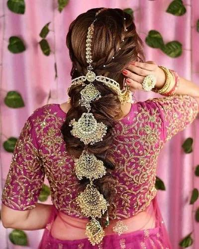 Hair Jewellery |Bridal hairdo