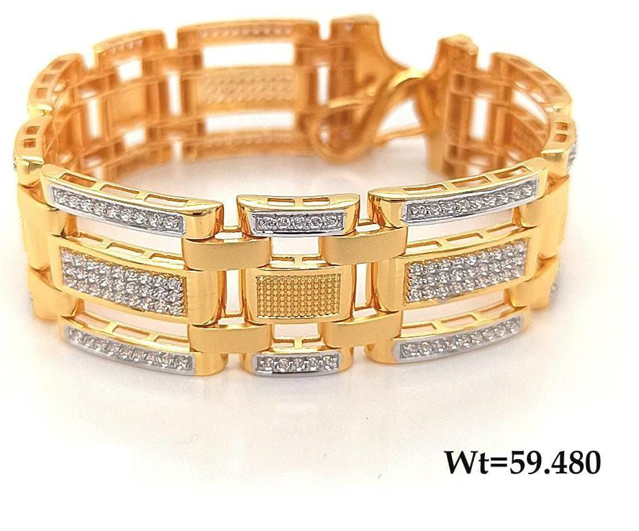 Latest Gold Bracelet Designs For Men