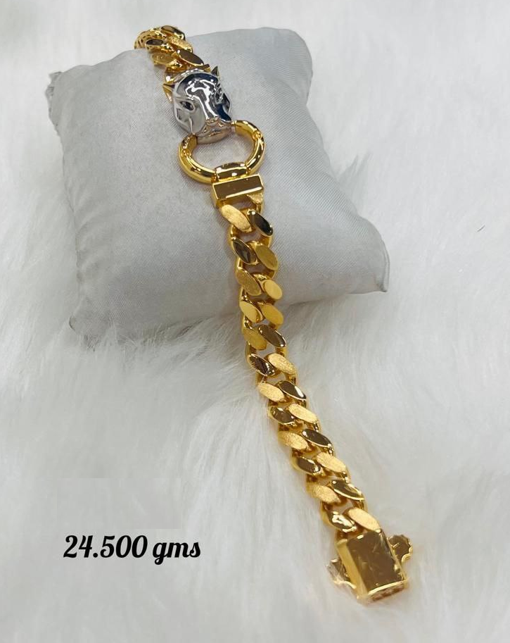 Latest Gold Bracelet Designs For Men