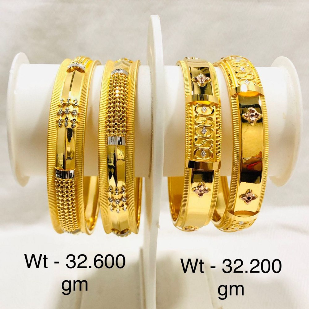 Latest Gold Bangle Designs Catalogue| Latest Gold Bangles Design 2022