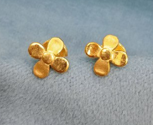 Gold Earrings Designs for Daily Use