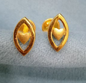 Gold Earrings Designs for Daily Use