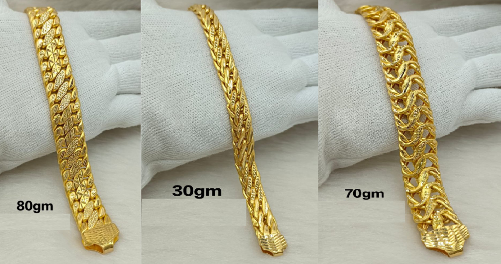 Latest Gold Bracelet Designs For Men