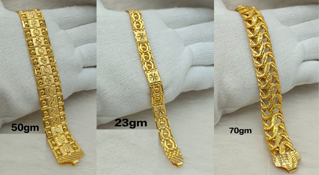 Latest Gold Bracelet Designs For Men