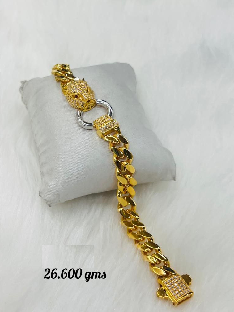 Latest Gold Bracelet Designs For Men