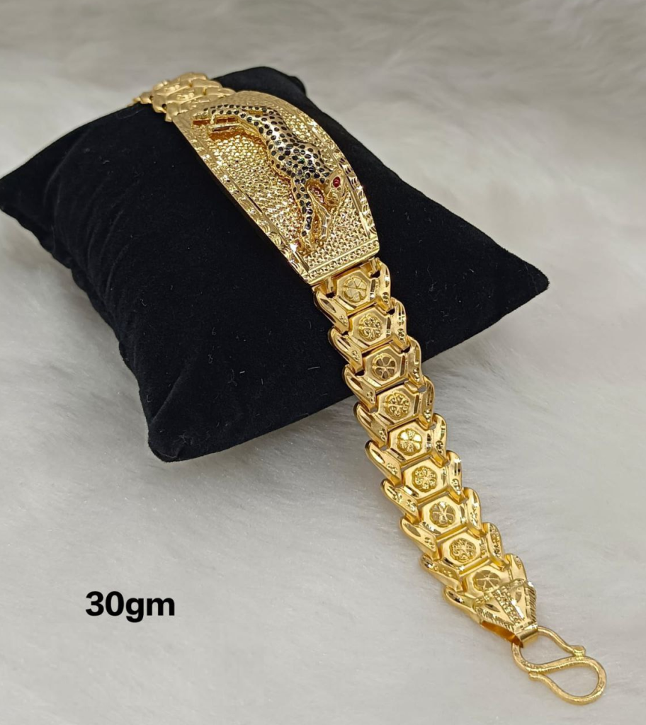 Latest Gold Bracelet Designs For Men| Latest Gold Bracelet Designs With Weight