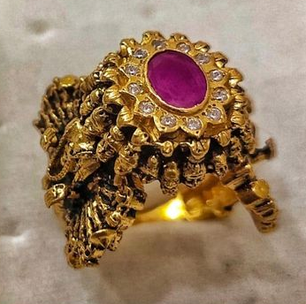 Antique Gold Ring for Men