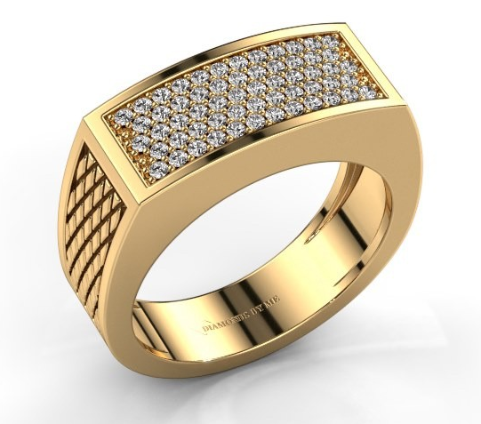 Buy Om Pious Men's Gold Ring 22 KT yellow gold (3.98 gm). | Online By  Giriraj Jewellers