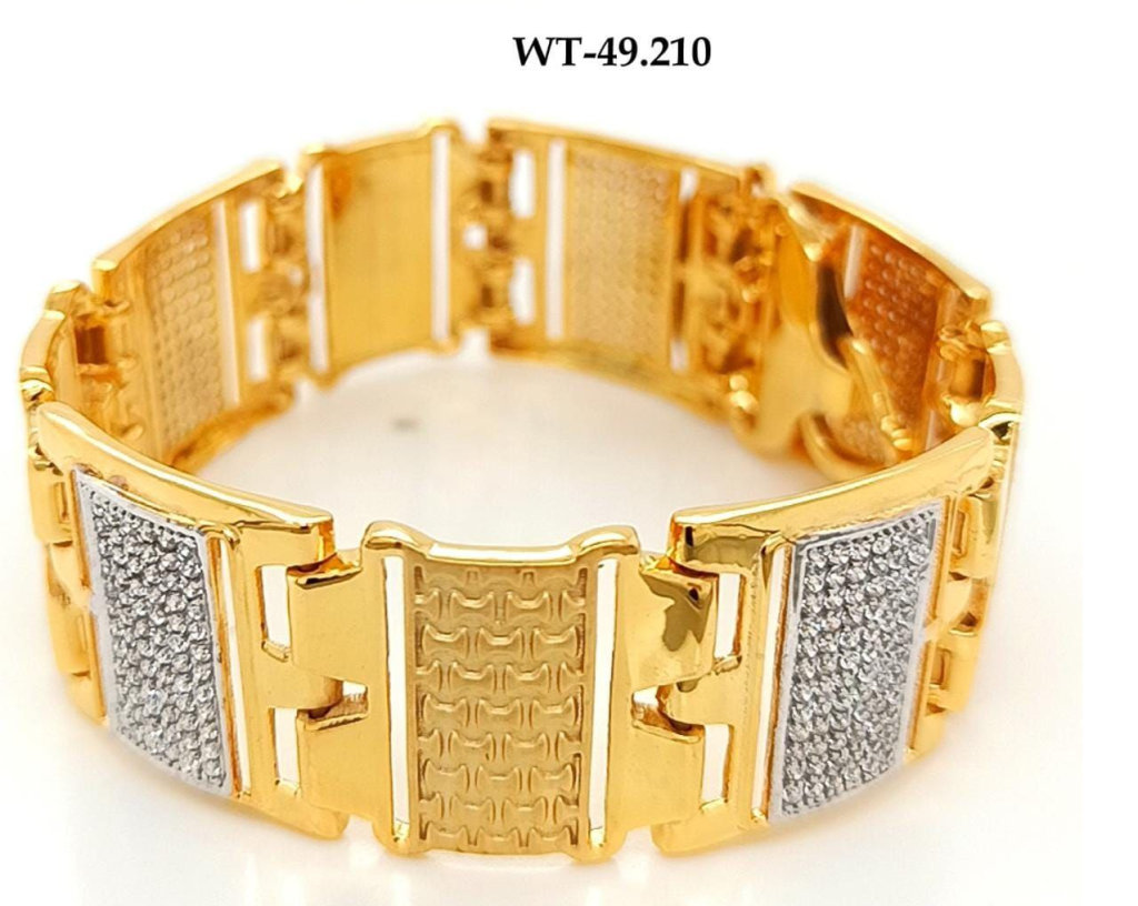 Latest Gold Bracelet Designs For Men