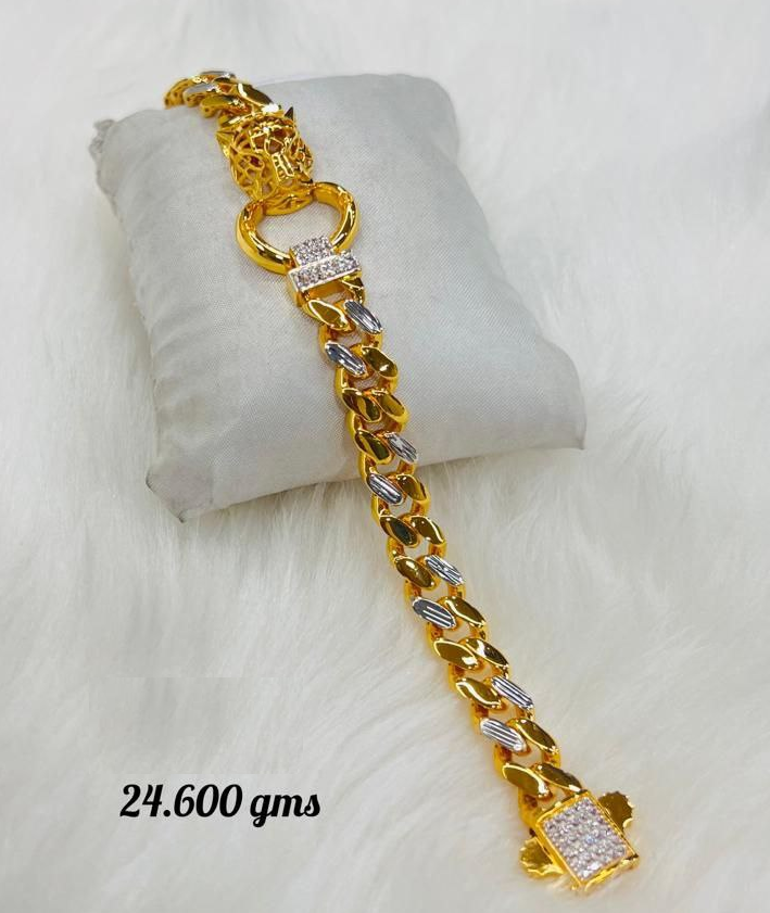 Latest Gold Bracelet Designs For Men