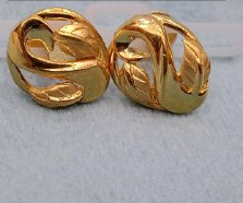 Gold Earrings Designs for Daily Use