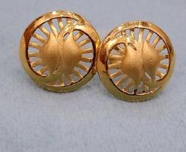 Gold Earrings Designs for Daily Use