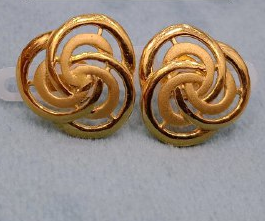 Gold Earrings Designs for Daily Use