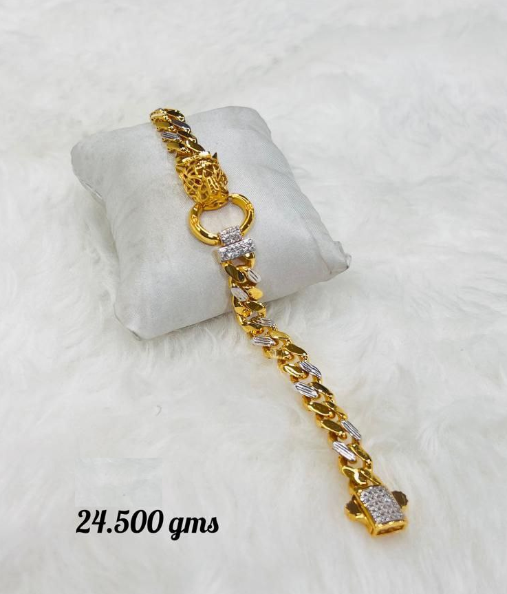 Latest Gold Bracelet Designs For Men