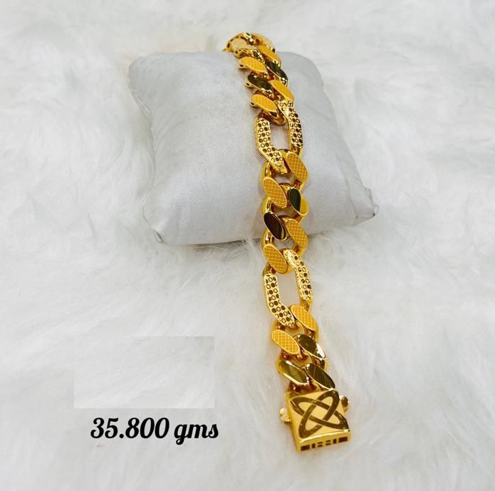 Latest Gold Bracelet Designs For Men