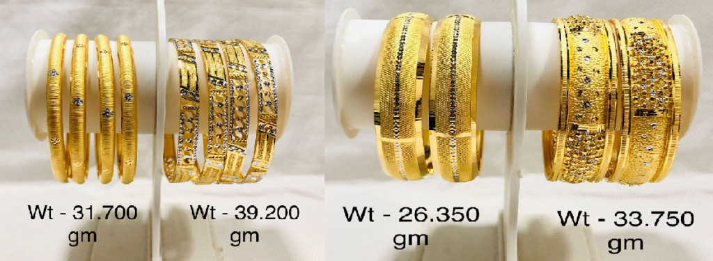 Latest Gold Bangle Designs Catalogue | Latest Gold Bangle Designs 2023