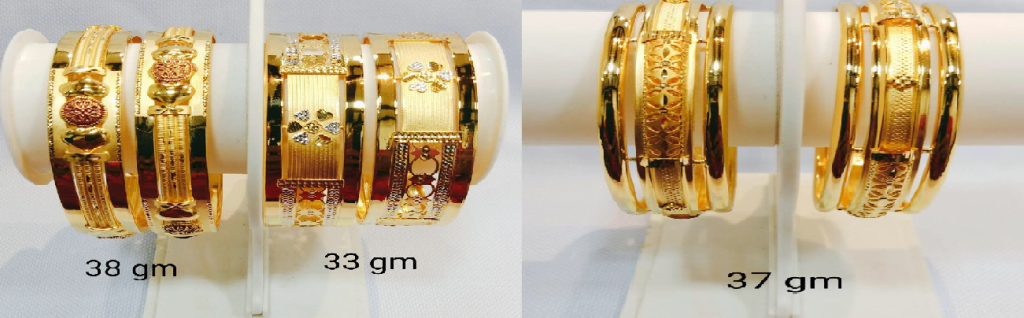 Latest Gold Bangle Designs Catalogue | Latest Gold Bangle Designs 2023