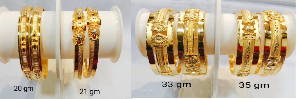 Latest Gold Bangle Designs Catalogue | Latest Gold Bangle Designs 2023